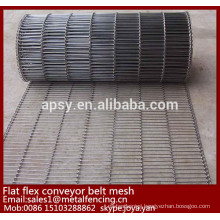 Easily installation steadily running flat glass machine used stainless steel conveyor belt wire mesh